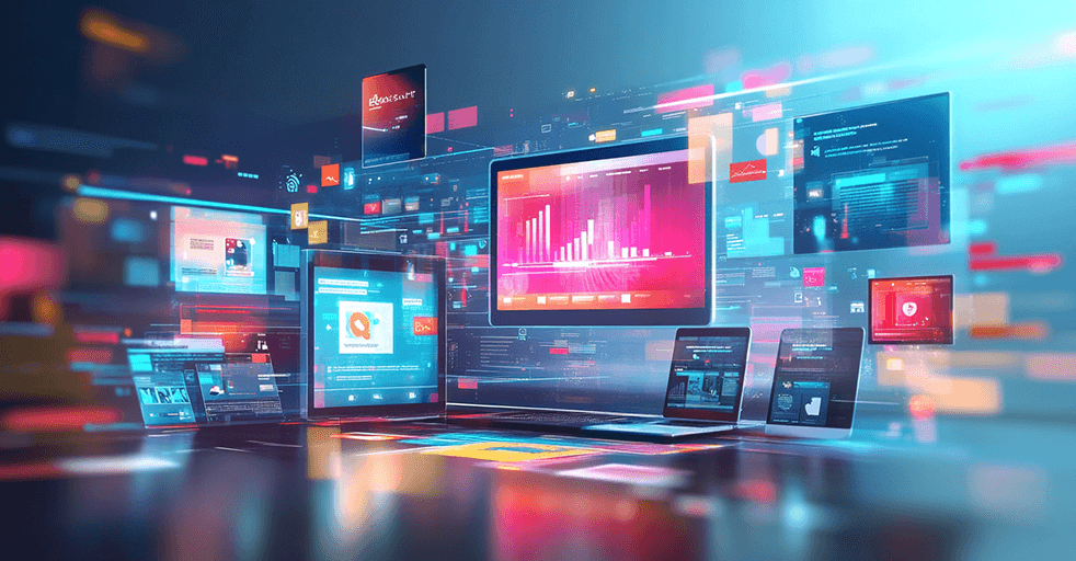 Providing electronic advertising services (to an individual affiliated with the company)